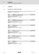 Preview for 120 page of Lenze ECSDE012 Operating Instructions Manual