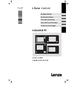 Lenze EL 1800 Mounting Instructions предпросмотр