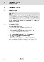 Preview for 42 page of Lenze ELCAFHI 4D34NNPM Highline Series Mounting Instructions