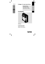 Предварительный просмотр 1 страницы Lenze EMF2191IB Mounting Instructions