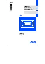 Предварительный просмотр 1 страницы Lenze EPM-H312 Operating Instructions Manual