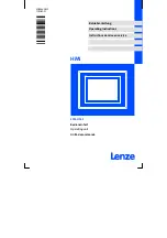 Предварительный просмотр 1 страницы Lenze EPM-H515 Operating Instructions Manual