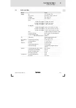 Предварительный просмотр 11 страницы Lenze EPM-H515 Operating Instructions Manual