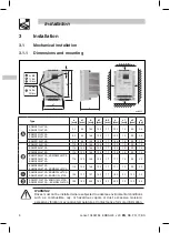 Предварительный просмотр 10 страницы Lenze ESMD112L2YXA Operating Instructions Manual