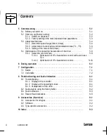 Preview for 4 page of Lenze EVF8201-E Operating Instructions Manual