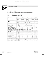 Preview for 14 page of Lenze EVF8201-E Operating Instructions Manual