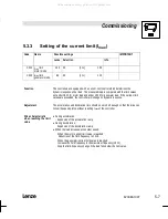 Preview for 39 page of Lenze EVF8201-E Operating Instructions Manual