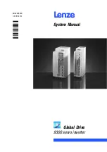 Предварительный просмотр 1 страницы Lenze EVS 9300 series System Manual