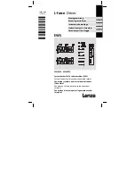 Preview for 1 page of Lenze EWS Mounting Instructions