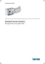 Lenze g500-B Project Planning Manual preview