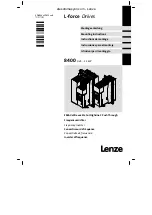 Preview for 1 page of Lenze L-force 8400 HighLine C Push Through Series Mounting Instructions