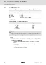 Preview for 17 page of Lenze L-force 8400 protec Communications Manual