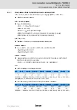 Preview for 44 page of Lenze L-force 8400 protec Communications Manual