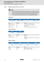 Preview for 49 page of Lenze L-force 8400 protec Communications Manual