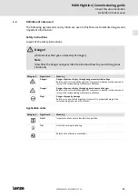 Preview for 25 page of Lenze L-force 9400 E94ASHE Series Commissioning Manual