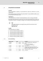 Предварительный просмотр 5 страницы Lenze L-force  CS 5850 Operating Instructions Manual