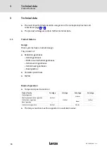 Preview for 14 page of Lenze L-force GFL Operating Instructions Manual