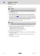 Preview for 32 page of Lenze L-force GFL Operating Instructions Manual