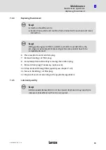 Preview for 59 page of Lenze L-force GFL Operating Instructions Manual