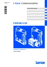 Lenze L-force PROFIBUS-DP Communications Manual предпросмотр