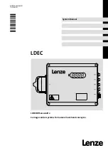 Lenze LDEC Series System Manual preview