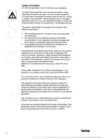 Preview for 4 page of Lenze Lecom-Li Operating Instructions Manual