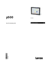 Preview for 1 page of Lenze P500 series Operating Instructions Manual