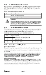 Preview for 21 page of Lenze PositionServo 940 User Manual