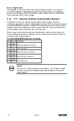 Preview for 22 page of Lenze PositionServo 940 User Manual