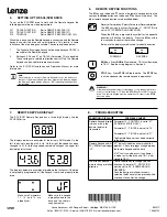 Предварительный просмотр 2 страницы Lenze SCL series Instructions