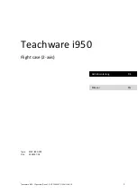 Lenze Teachware i950 Manual предпросмотр