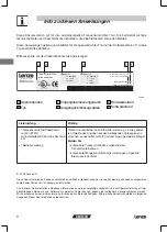 Предварительный просмотр 25 страницы Lenze Tmd Operating Instructions Manual