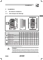 Предварительный просмотр 30 страницы Lenze Tmd Operating Instructions Manual