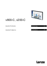 Предварительный просмотр 1 страницы Lenze v200-C Operating Manual