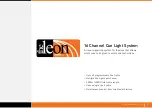 Leon Audio Cue Light Master Manual предпросмотр