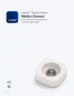 Leona Smart Home Motion Sensor Manual предпросмотр