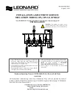 Leonard MEGATRON 10N Installation Adjustment Service предпросмотр