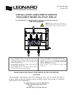 Leonard MEGATRON 8N Installation Adjustment Service предпросмотр