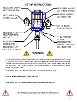 Предварительный просмотр 2 страницы Leonard NUCLEUS Megatron NV-150-LF-2PS-LC Installation Adjustment Service