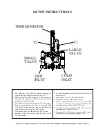 Предварительный просмотр 3 страницы Leonard TM-2020A Installation Adjustment Service