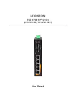 Preview for 1 page of Leonton EG2-0702-SFP Series User Manual