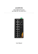 Leonton EG5-1802-SFP Series User Manual предпросмотр