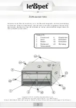 Предварительный просмотр 3 страницы Leopet TRRM01 Original Assembly Instructions