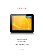 Leotec L-PAD Asteroid User Manual предпросмотр