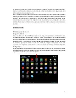 Предварительный просмотр 4 страницы Leotec L-PAD Asteroid User Manual