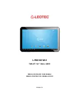 Предварительный просмотр 1 страницы Leotec L-PAD NOVA II User Manual