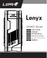 Предварительный просмотр 1 страницы Lepa Lenyx LPC801 Series User Manual