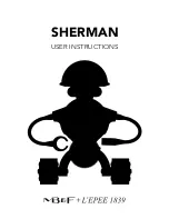 Предварительный просмотр 1 страницы L’Epee SHERMAN User Instructions