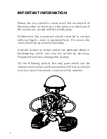 Preview for 6 page of L’Epee SHERMAN User Instructions