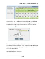 Предварительный просмотр 24 страницы Leprecon LPC 48 User Manual